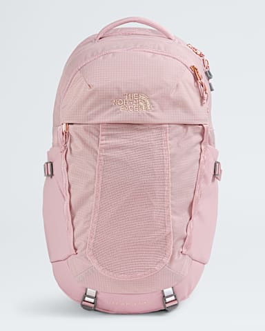 Womens Recon Luxe Backpack 30L TNF Metal PinkBurnt Coral Metallic HERO