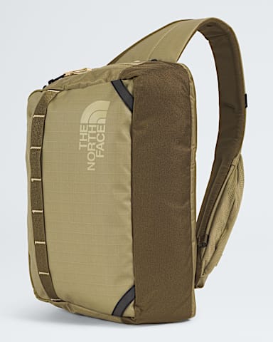 Base Camp Voyager Sling TNF CedarSycamoreKhaki Stone FRONT34
