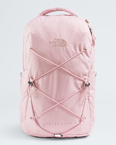Womens Jester Luxe Backpack 27L TNF Metal PinkBurnt Coral Metallic HERO