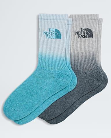 Chaussettes courtes de tous les jours teintes par immersion 2P TNF VERT OLIVE BISTRE VERT FIGUE CAMOUFLAGE HERO