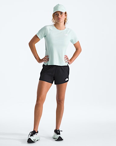 Womens Sunriser ShortSleeve TNF Opal Frost HERO2