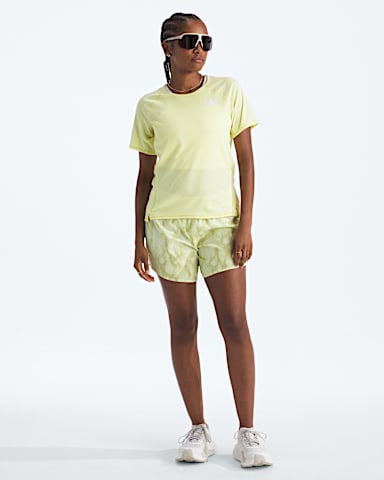 Haut manches courtes Sunriser LIGHTRANGE pour femmes TNF Lemon Mist HERO2