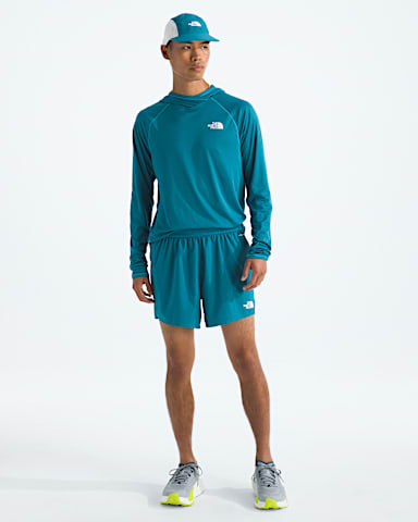 Mens Sunriser 5 Shorts TNF Dusk Blue HERO2