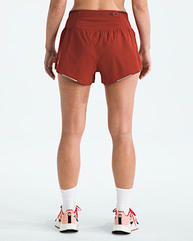 Short Pacesetter de 75 cm 3 po de la collection Summit Series pour femmes TNF Argile Ferreuse BACK
