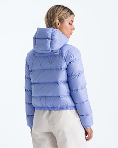 Chandail capuchon en duvet Hydrenalite pour femmes TNF Lueur Pervenche BACK