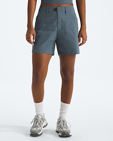 Womens Basin 5 Shorts TNF Granite Grey Main