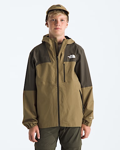 Manteau compressible de randonne pour garons et filles TNF Vert Taupe NouveauCedre HERO2