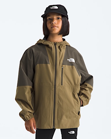 Manteau compressible de randonne pour garons et filles TNF Vert Taupe NouveauCedre HERO3