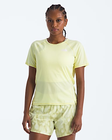 Haut manches courtes Sunriser LIGHTRANGE pour femmes TNF Lemon Mist HERO