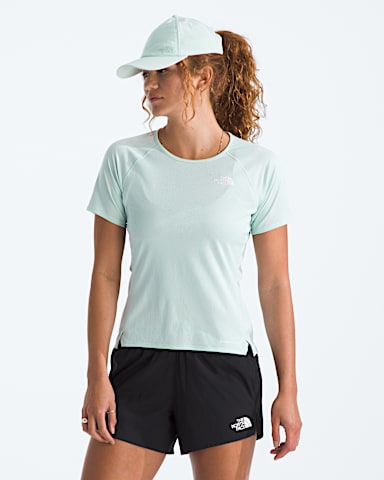 Womens Sunriser ShortSleeve TNF Opal Frost HERO