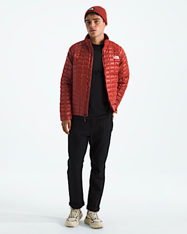 Mens THERMOBALL Jacket TNF Iron Clay HERO2