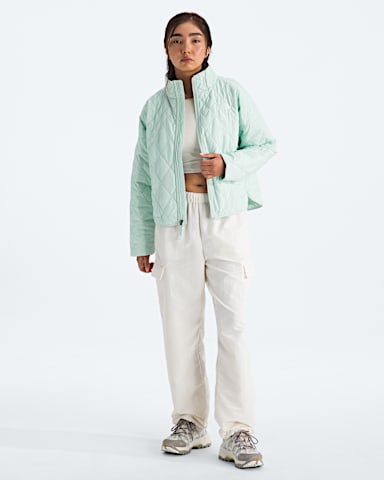 Manteau isol Diamond Peak pour femmes TNF Givre Opale HERO2