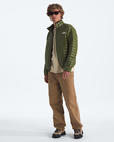 Mens THERMOBALL Jacket TNF Woodland Green HERO2