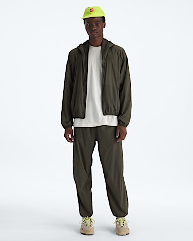 Unisex TNF Red Box Packable Wind Pants TNF New Taupe Green HERO2
