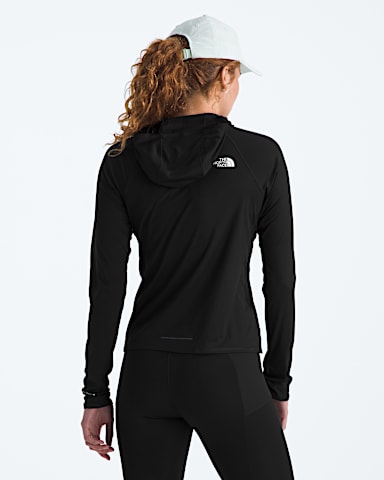 Womens Sunriser Hoodie TNF TNF Black BACK