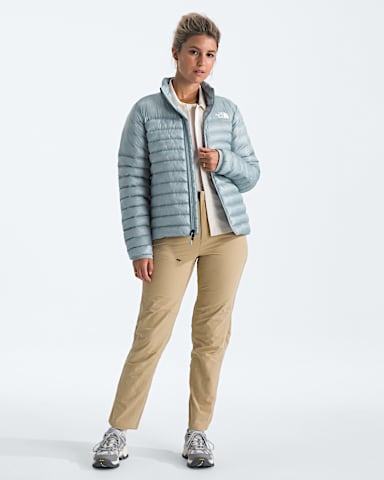 Manteau Terra Peak pour femmes TNF Gris Givre HERO2