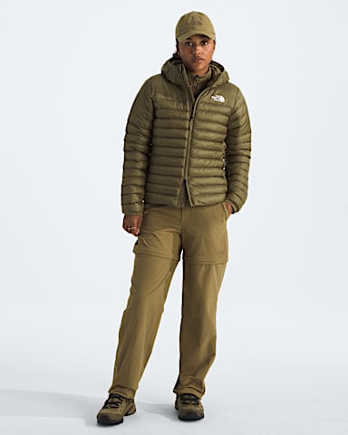 Chandail capuchon Terra Peak pour femmes TNF Cedre HERO2