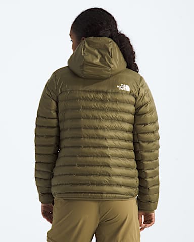 Chandail capuchon Terra Peak pour femmes TNF Cedre BACK