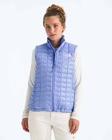 Womens THERMOBALL Vest TNF Periwinkle Glow Main