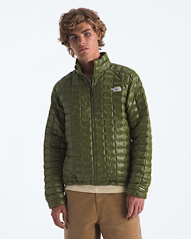 Mens THERMOBALL Jacket TNF Woodland Green Main