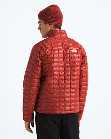 Mens THERMOBALL Jacket TNF Iron Clay BACK