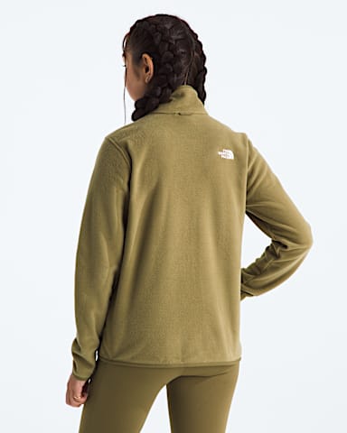 Womens Glacier Fleece Jacket TNF Cedar BACK