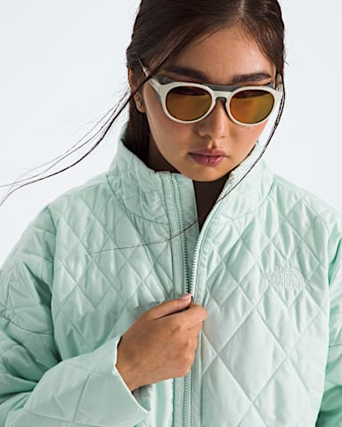 Manteau isol Diamond Peak pour femmes TNF Givre Opale HERO3