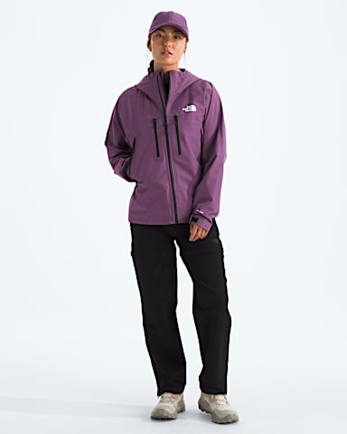Womens Valley View Jacket TNF Chroma Purple HERO2