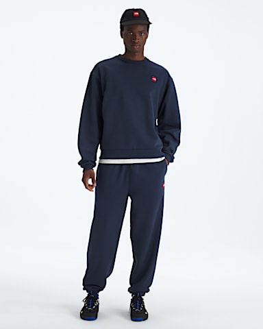 Chandail ras du cou TNF Red Box pour hommes TNF Bleu Sommet HERO2