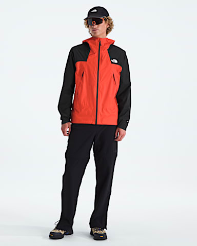 Mens Ridgelite Waterproof Jacket TNF Lava RedTNF Black HERO2