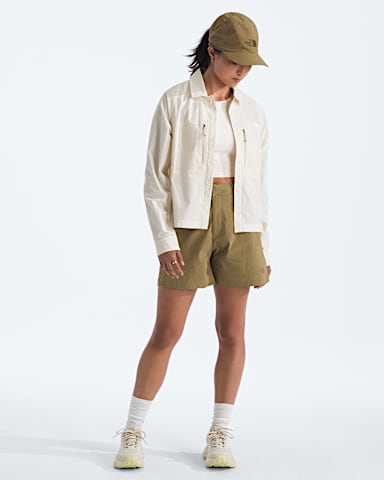 Womens Trail LIGHTRANGE LongSleeve Shirt TNF White DuneDesert Stone HERO2