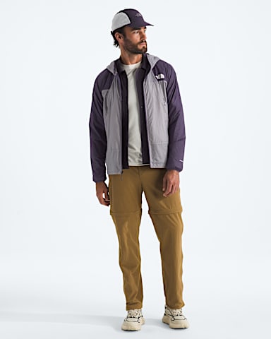 Mens Ridgelite FUTUREFLEECE Wind Jacket TNF Transcendent GreyEndless Dusk HERO2
