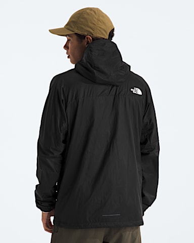 Mens Ridgelite FUTUREFLEECE Wind Jacket TNF TNF Black BACK