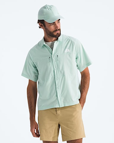 Mens Trail LIGHTRANGE ShortSleeve Shirt TNF Opal Frost HERO