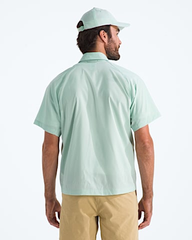 Mens Trail LIGHTRANGE ShortSleeve Shirt TNF Opal Frost BACK