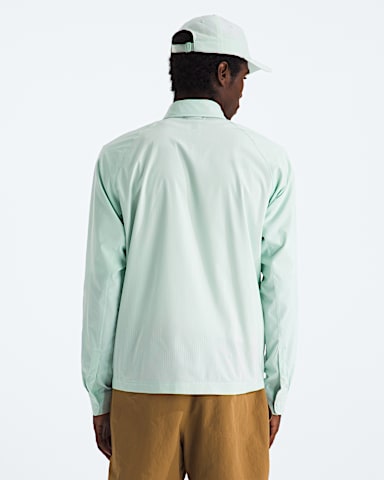 Mens Trail LIGHTRANGE LongSleeve Shirt TNF Opal Frost BACK