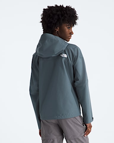Womens Valley View Jacket TNF Granite Grey BACK