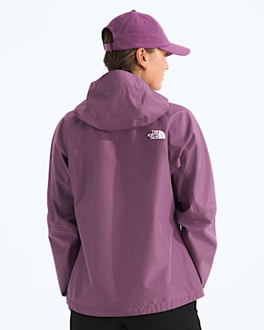 Womens Valley View Jacket TNF Chroma Purple BACK