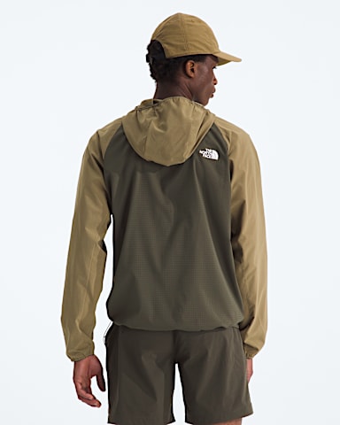 Mens LIGHTRANGE Woven Jacket TNF CedarNew Taupe Green BACK