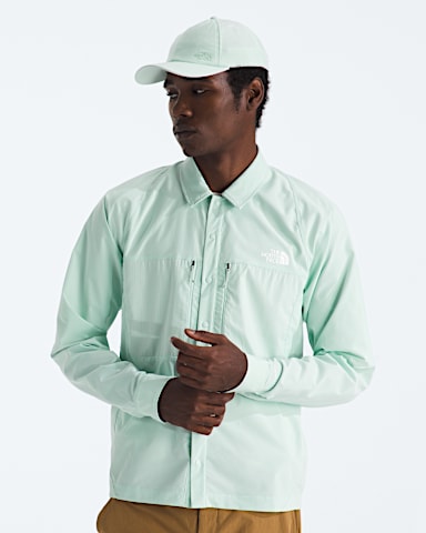 Mens Trail LIGHTRANGE LongSleeve Shirt TNF Opal Frost HERO