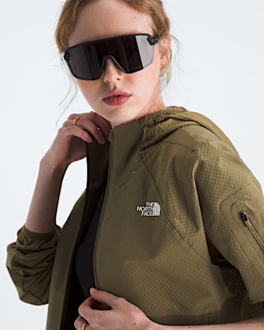 Womens Tek Approach FUTUREFLEECE Hooded Jacket TNF Cedar HERO3