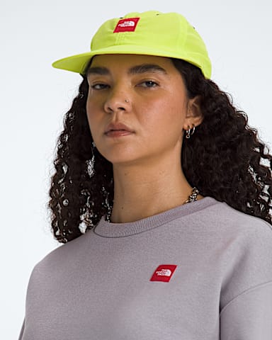 Womens TNF Red Box Crew TNF Transcendent Grey HERO3