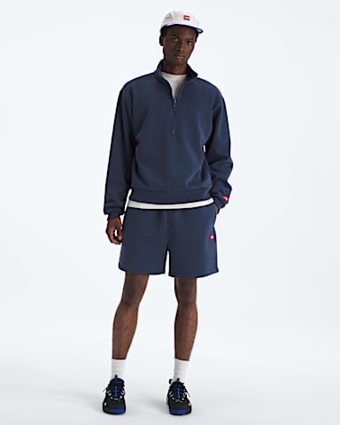 Chandail TNF Red Box  demiglissire pour hommes TNF Bleu Sommet HERO2