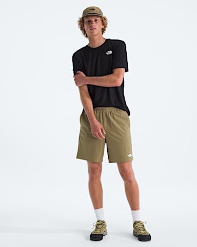 Short Wander 2 en 1 de 13 cm 7 po pour hommes TNF CedreNoir TNF HERO2