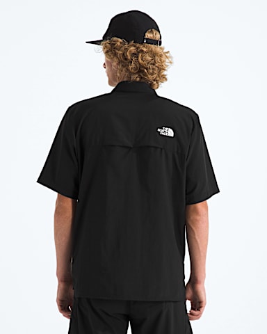 Tshirt  manches courtes compressible pour hommes TNF Noir TNF BACK