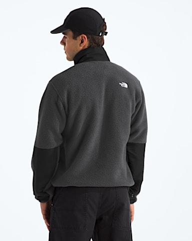 Mens Yumiori Off Peak Zip Jacket TNF Asphalt GreyTNF Black BACK