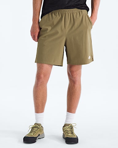 Short Wander 2 en 1 de 13 cm 7 po pour hommes TNF CedreNoir TNF HERO