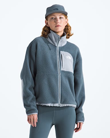 Womens Yumiori Off Peak FullZip Jacket TNF Granite GreyFrost Grey Main