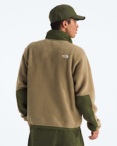 Mens Yumiori Off Peak FullZip Jacket TNF CedarWoodland Green BACK