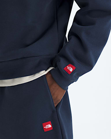 Chandail TNF Red Box  demiglissire pour hommes TNF Bleu Sommet HERO3